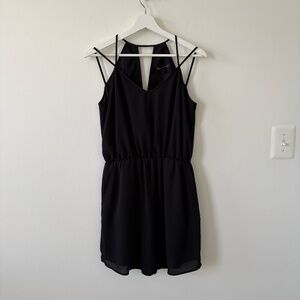 Banana Republic Women’s Spaghetti Strap Black Dress